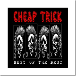 Cheap trick skull Posters and Art